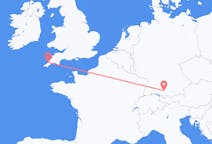 Flyreiser fra Memmingen, Tyskland til Newquay, England
