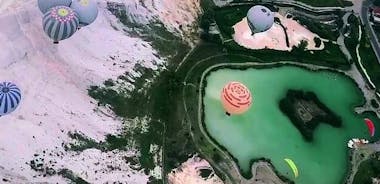  库萨达斯的棉花堡之旅与热气球飞行
