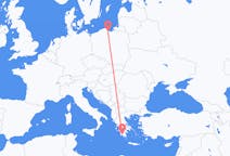 Flyreiser fra Gdansk, til Kalamata