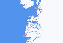 Voli da Ilulissat, Groenlandia a Sisimiut, Groenlandia