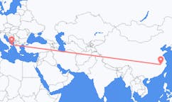 Flyg från Huangshan, Kina till Brindisi, Italien