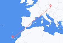 Flights from San Sebastián de La Gomera, Spain to Brno, Czechia