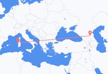Flights from Grozny, Russia to Alghero, Italy