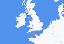 Loty z Glasgow, Szkocja do Święty Helier, Port lotniczy Jersey