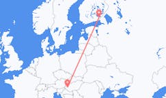Flights from Hévíz, Hungary to Lappeenranta, Finland