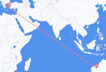 Flyrejser fra Newman, Australien til Kos, Grækenland