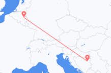 Flyreiser fra Tuzla, Bosnia-Hercegovina til Liege, Belgia