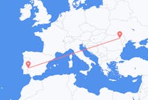 Flights from Badajoz, Spain to Iași, Romania