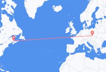 Flights from Moncton, Canada to Ostrava, Czechia