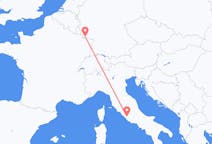 Flyg från Rom, Italien till Saarbrücken, Tyskland