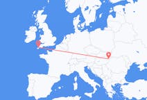Flights from Debrecen, Hungary to Newquay, the United Kingdom
