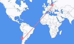Flyg från Valdivia, Chile till Radom, Polen