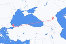 Fly fra Istanbul til Groznyj
