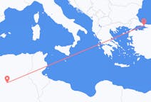 เที่ยวบิน จาก การ์ดาเอีย, แอลจีเรีย ไปยัง อิสตันบูล, ตุรกี