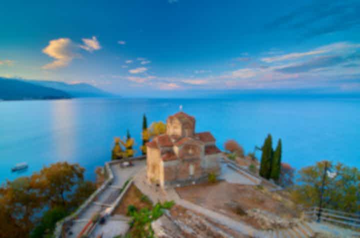 Flüge von der Stadt Magwe in die Stadt Ohrid