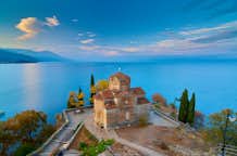 Tours de voile à Ohrid, Macédoine du Nord