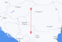 Flyg från staden Niš, Serbien till Oradea, Rumänien