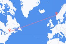 Flights from Montreal, Canada to Volda, Norway
