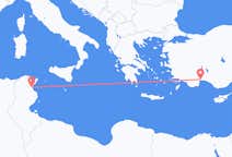 Flyreiser fra Enfidha, til Antalya