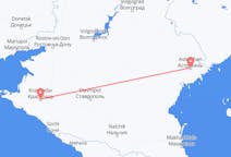 Flüge von der Stadt Krasnodar in die Stadt Astrachan