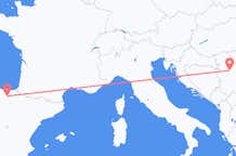 Vluchten van Vitoria, Spanje naar Belgrado, Servië
