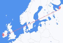 Fly fra Arkhangelsk til County Kerry