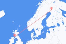 Fly fra Rovaniemi til Campbeltown
