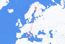 Flyreiser fra Palermo, Italia til Kemi, Finland