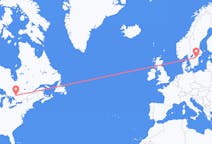 Flights from North Bay, Canada to Linköping, Sweden