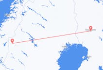 Vluchten van Hemavan naar Rovaniemi