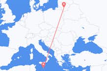 Flights from Valletta to Kaunas