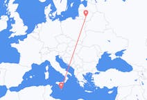 Flights from Valletta, Malta to Kaunas, Lithuania