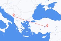 Flyg från Podgorica, Montenegro till Nevsehir, Turkiet