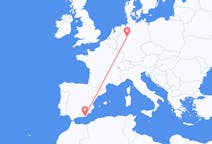 Flights from Paderborn, Germany to Almería, Spain