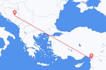Flights from Hatay Province to Sarajevo