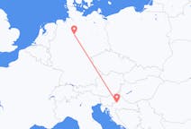 Flyg från Zagreb, Kroatien till Hannover, Tyskland