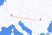 Flyreiser fra Zürich, Sveits til Sibiu, Romania