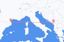 Flyrejser fra Podgorica, Montenegro til Perpignan, Frankrig