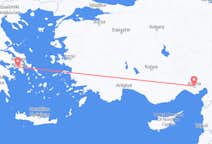 Flyrejser fra Adana til Athen