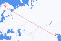 Flights from Jinan, China to Kittilä, Finland
