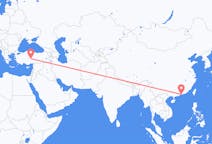 Flyreiser fra Shenzhen, Kina til Nevsehir, Tyrkia