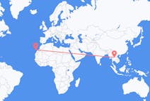 Flyrejser fra Loei-provinsen, Thailand til Las Palmas, Spanien