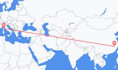 Flyreiser fra Shangrao, Kina til Bastia, Frankrike