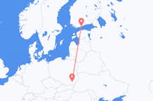 Loty z Rzeszowa, Polska z Helsinki, Finlandia