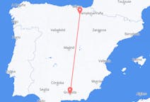 Vols depuis la ville de Vitoria-Gasteiz vers la ville de Granada