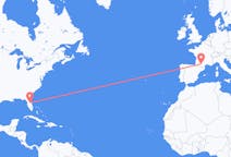 Flyreiser fra Orlando, USA til Toulouse, Frankrike