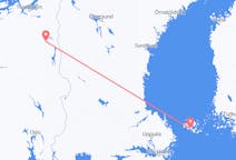 Flyg från Mariehamn, Åland till Röros, Norge