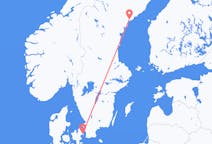 Vluchten van Ornskoldsvik, Zweden naar Kopenhagen, Denemarken