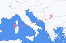 Voos de Algueiro, Itália para a cidade de Niš, Sérvia