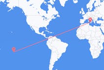 Flights from Rurutu, French Polynesia to Palermo, Italy